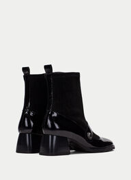 shoes ankle-boot marsellablack - hispanitas