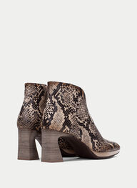 zapatos botin atlanta python-taupe - hispanitas