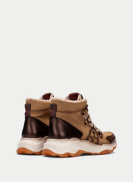 zapatos botín sport nepal avellana-biscuit - hispanitas