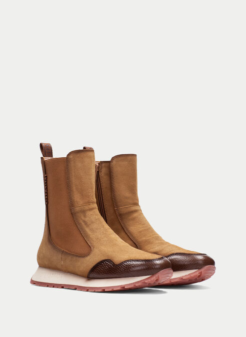 botin sport kansas avellana-biscuit
