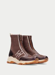 zapatos botín sport nepal avellana - hispanitas