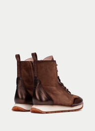 zapatos botin sport kansas avellana - hispanitas