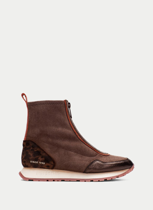 botín sport kansas hazelnut-leopard