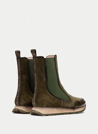 zapatos botin sport kansas militar - hispanitas