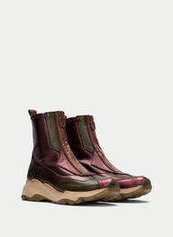 zapatos botín sport nepal multi-metal - hispanitas