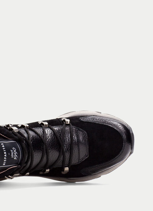 botin sport nepal negro-cebra