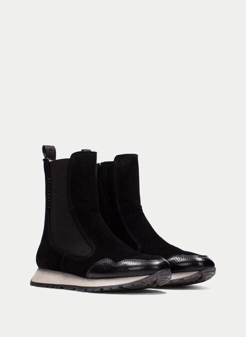 botin sport kansas negro