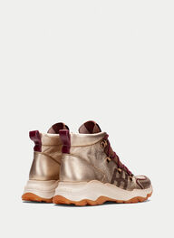 zapatos botín sport nepal oro - hispanitas