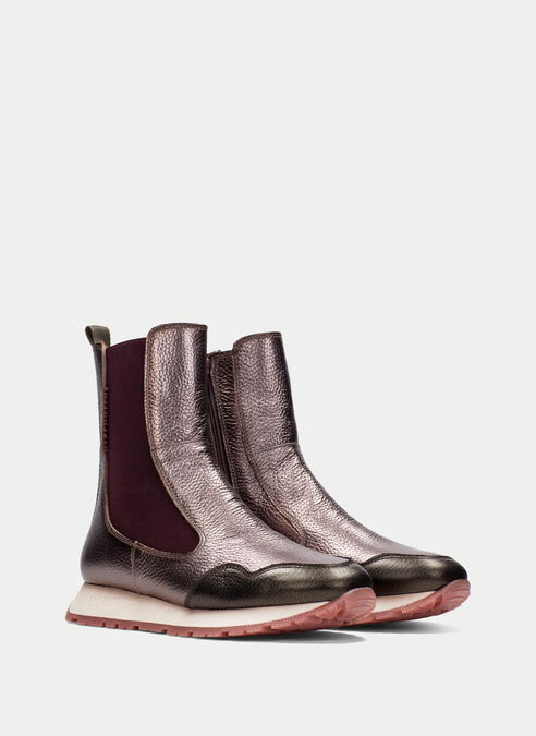 botin sport kansas taupe-metalizado