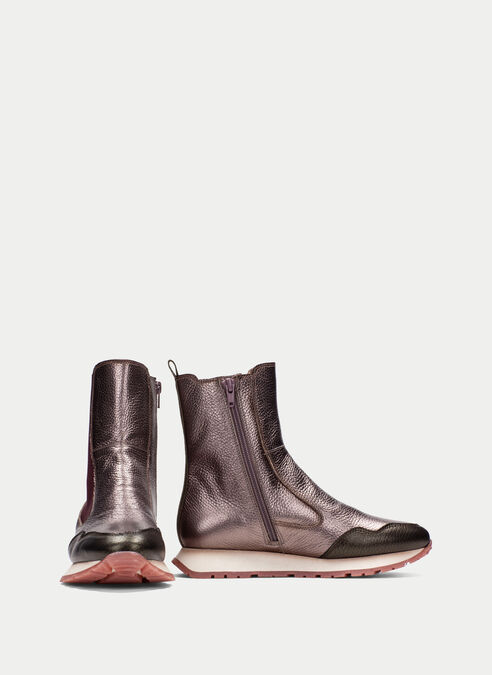 botin sport kansas taupe-metalizado