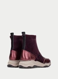 zapatos botín sport nepal vino - hispanitas