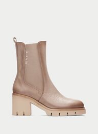 shoes ankle-boot zurichtaupe - hispanitas