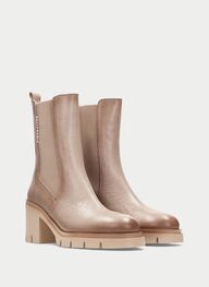 shoes ankle-boot zurichtaupe - hispanitas