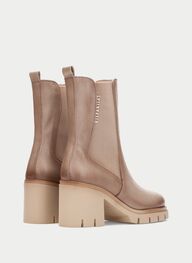 shoes ankle-boot zurichtaupe - hispanitas