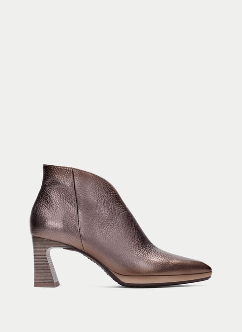 botin atlanta metal-taupe
