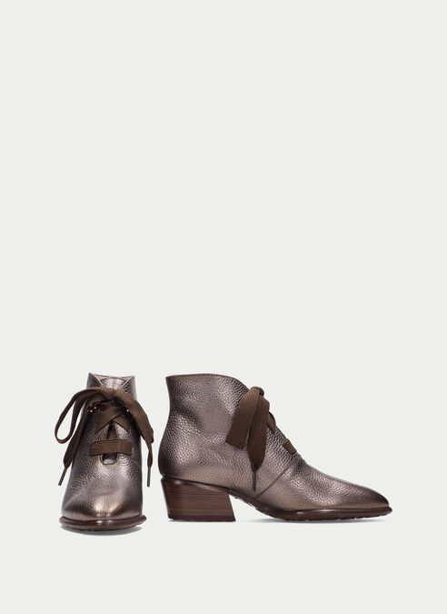 botin verona metal-taupe
