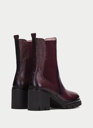 shoes ankle-boot zurichwine - hispanitas