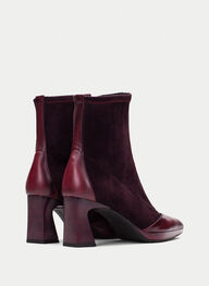 zapatos botin atlanta vino - hispanitas
