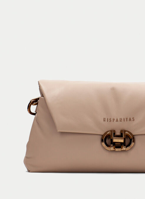 clutch  taupe