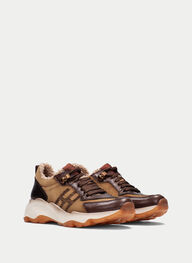 zapatos deportivos nepal avellana-biscuit - hispanitas
