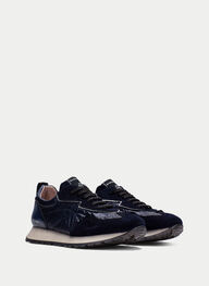 zapatos deportivos kansas azul - hispanitas
