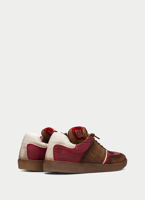 sneaker madison leder-red