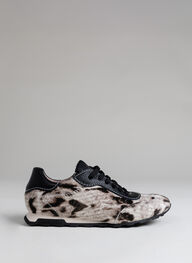 scarpe sportivi zinnia leopardo-bianco-nero - hispanitas