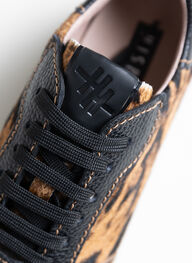 scarpe sportivi zinnia leopardo-camel-nero - hispanitas
