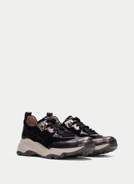 zapatos deportivos nepal negro - hispanitas