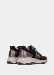 zapatos deportivos nepal negro - hispanitas