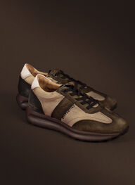 zapatos deportivo  oliva - hispanitas
