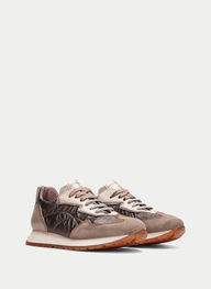zapatos deportivos kansas taupe - hispanitas