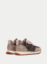zapatos deportivos kansas taupe - hispanitas