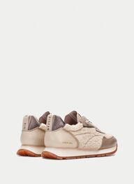 zapatos deportivos kansas teddy-taupe - hispanitas