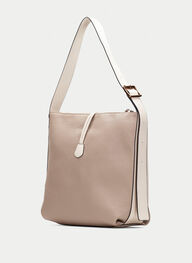 bolsos hobo  taupe - hispanitas