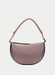 bolsos hobo  taupe-metalizado - hispanitas