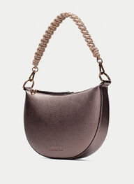 bolsos hobo  taupe-metalizado - hispanitas
