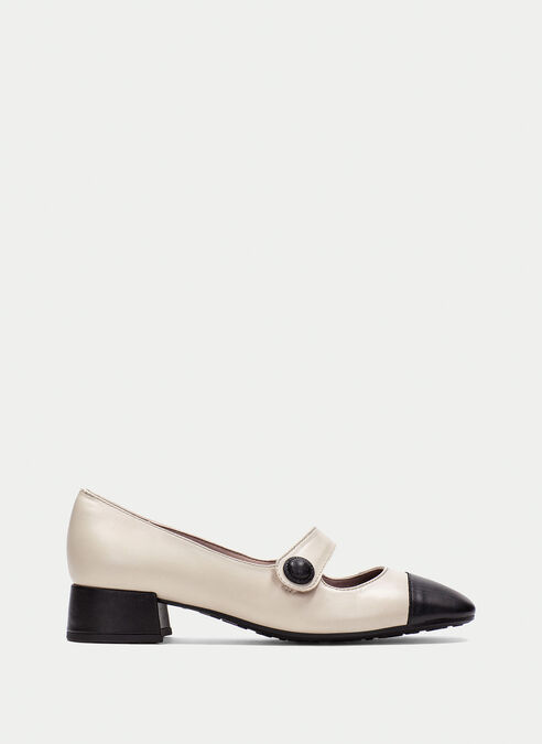 mary jane oporto creme-noir
