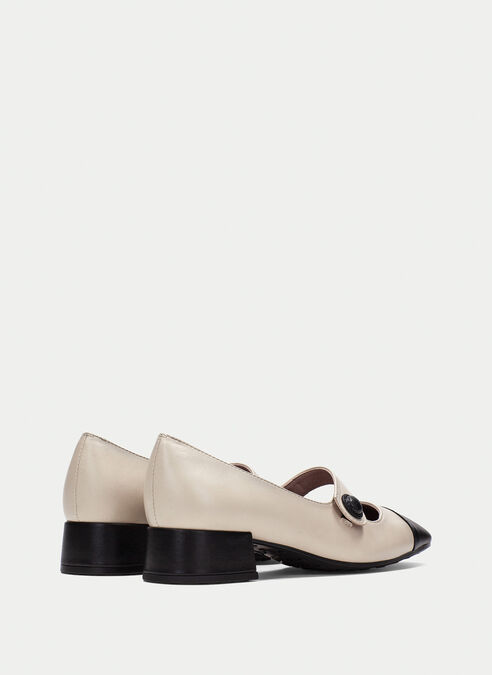 mary jane oporto creme-noir