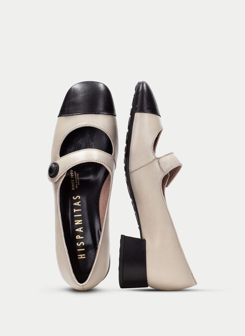 mary jane oporto creme-noir