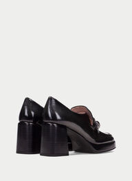 zapatos mocasin tokio antracita - hispanitas