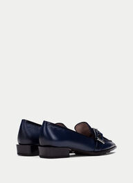 zapatos mocasin turin azul - hispanitas