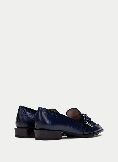 mocasin turin bleu