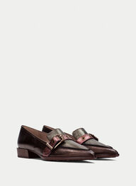 zapatos mocasin turin multi-metal - hispanitas