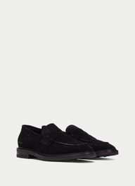 zapatos mocasín  negro - hispanitas