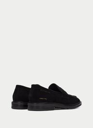 zapatos mocasín  negro - hispanitas
