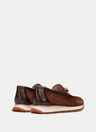 zapatos mocasín sport kansas avellana - hispanitas