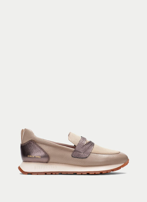 mocasín sport kansas creme-taupe