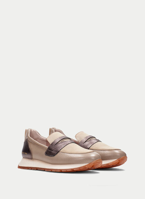 mocasín sport kansas creme-taupe