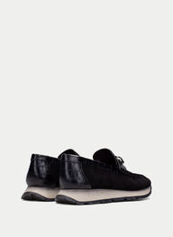 zapatos mocasín sport kansas negro - hispanitas